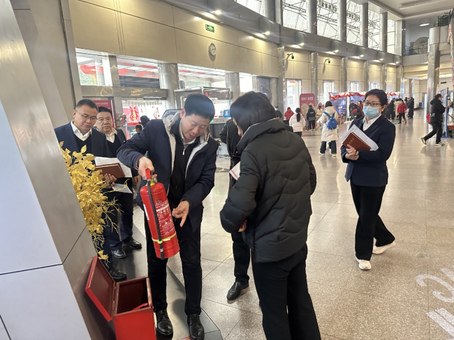 郑州科技馆开展春节前安全大检查