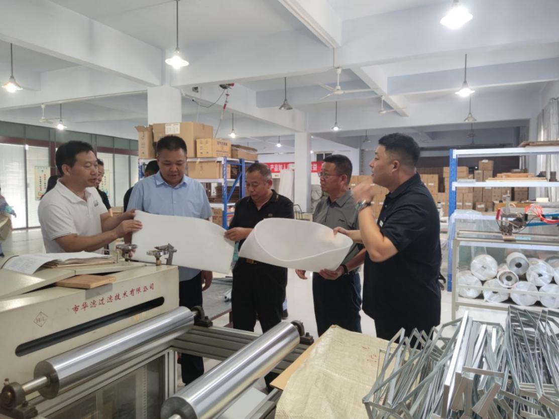 百会链千企——郑州市空气净化协会“科技服务团”走进企业