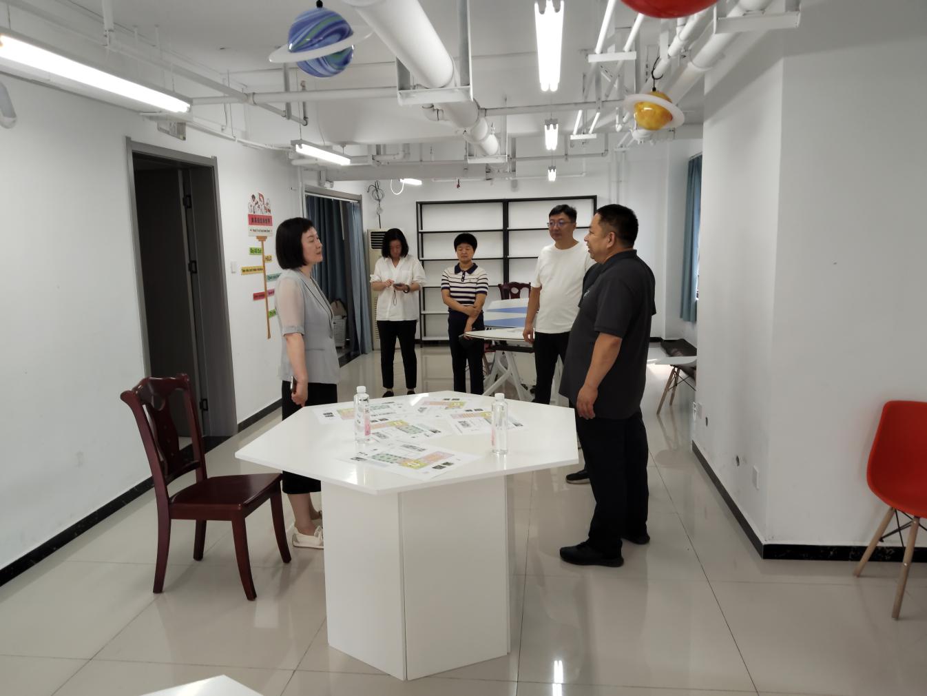 郑州乐发500深入惠济区刘寨街道 兴隆社区调研“蚂蚁科技馆”建设工作